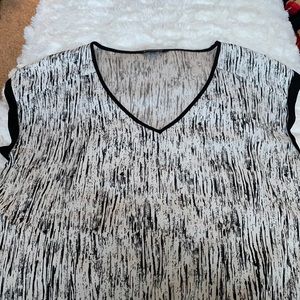 Express v neck dress shirt